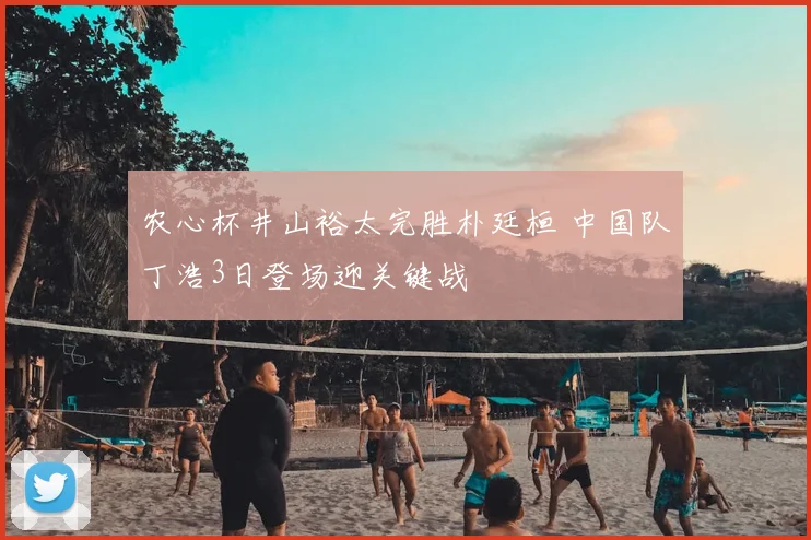 农心杯井山裕太完胜朴廷桓 中国队丁浩3日登场迎关键战